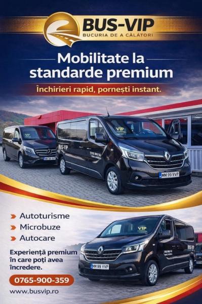 Service BUS VIP INCHIRIERI AUTOCARE SI MICROBUZE from Baia Mare, Maramureș picture 3